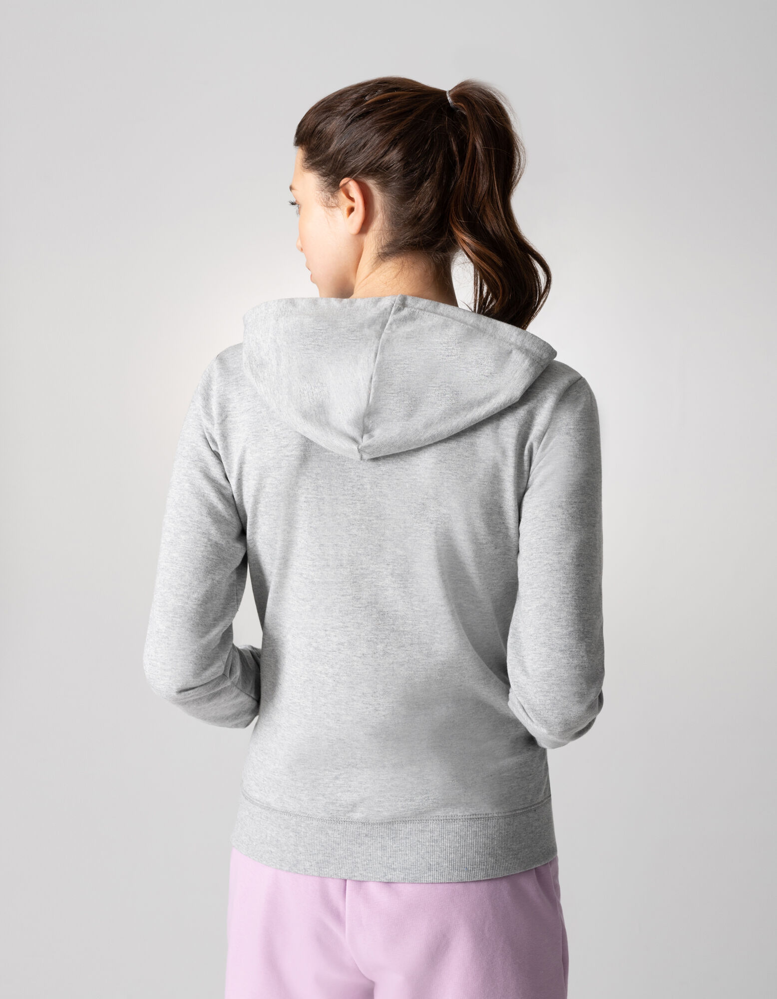 Sweatvest - Capuchon - grijs