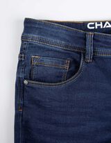 Teksapüksid - Slim Fit - tumesinine