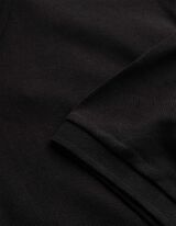 Poloshirt - einfarbig - schwarz