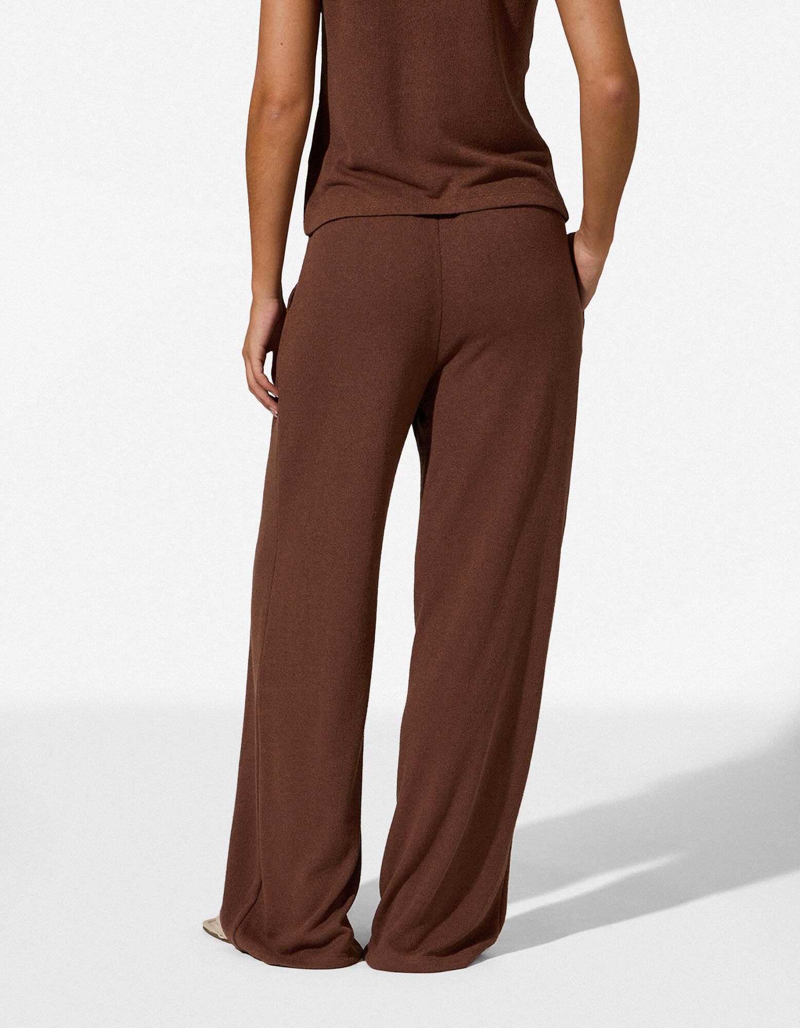 Broek - Viscosemix - bruin