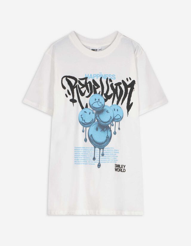 T-Shirt - SmileyWorld® - weiß