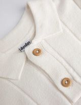 Polos&auml;rk - kootud - valge