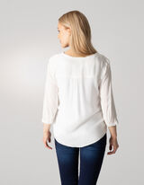 Blusa - Viscosa - bianco