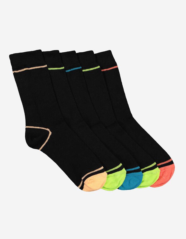 Calze - Confezione da 5 pezzi - nero