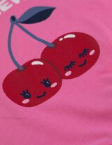 Haljina - Print - ruzicasta