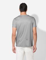 Tričko - Přechod barev - svetle šedá