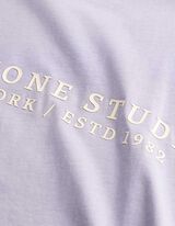 T-Shirt - einfarbig - Rosa