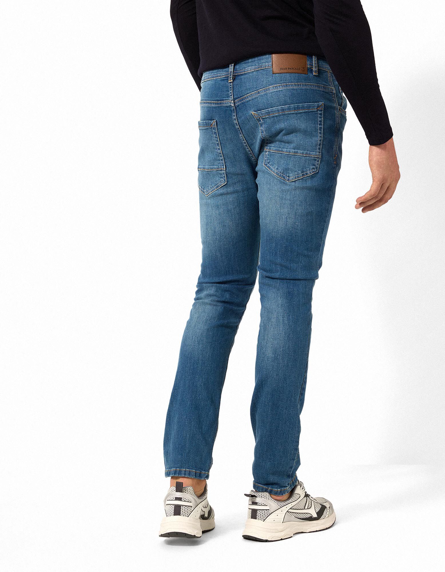 Dž&iacute;nsy - Slim Fit - modra