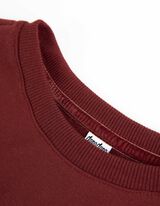 Felpa - Inserto di paillettes - rosso scuro