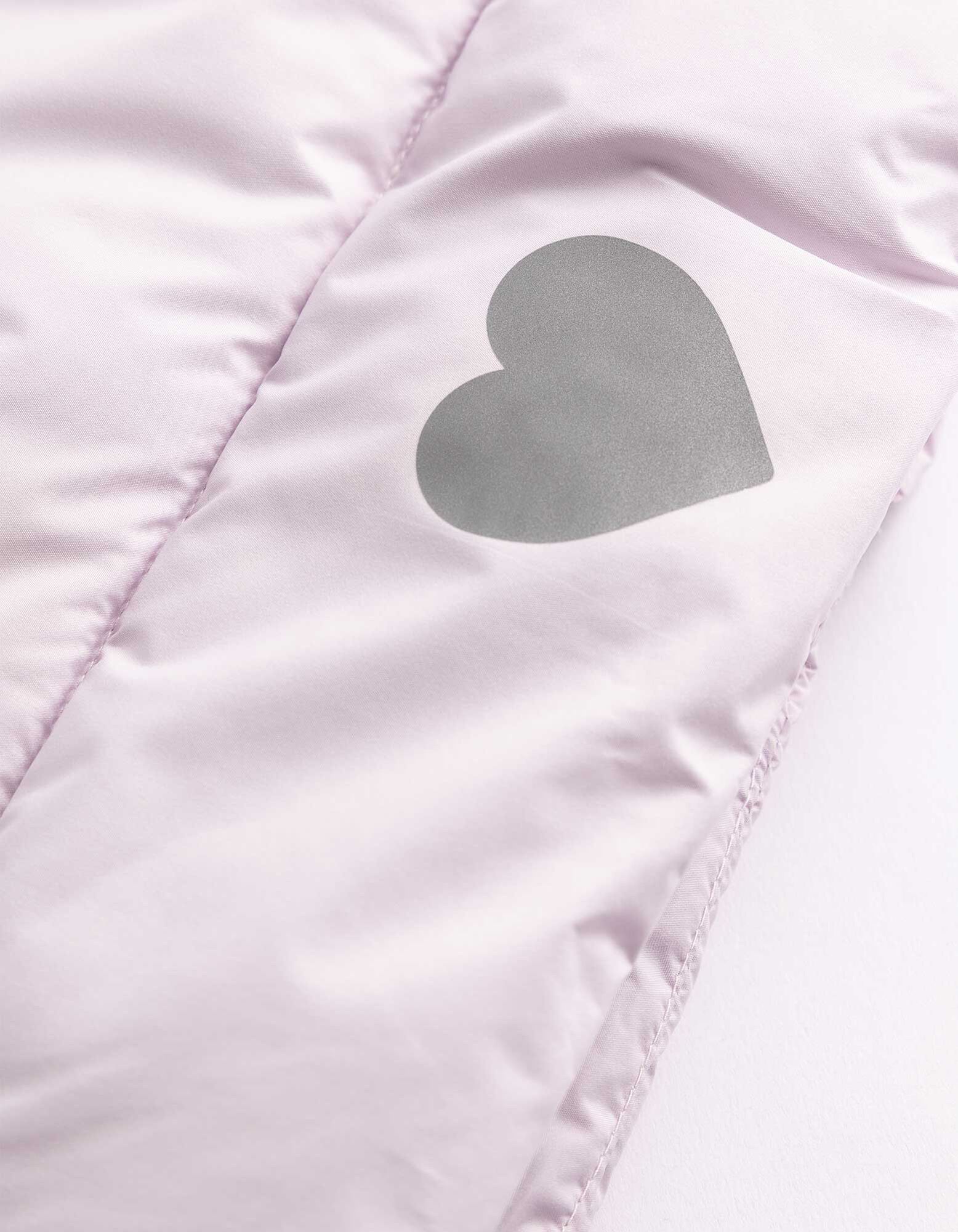 Manteau matelass&eacute; - D&eacute;perlant - mauve clair