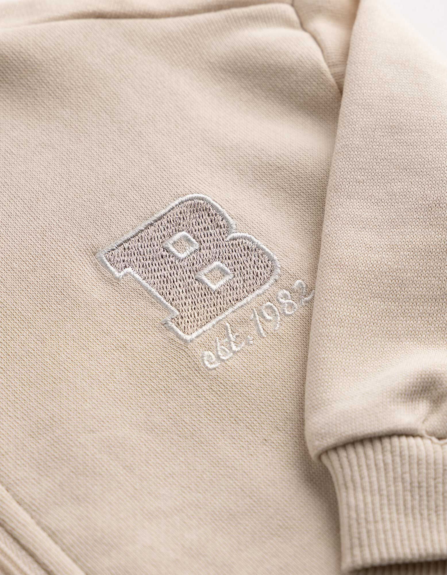 Sweatjacke - Sweat - Beige