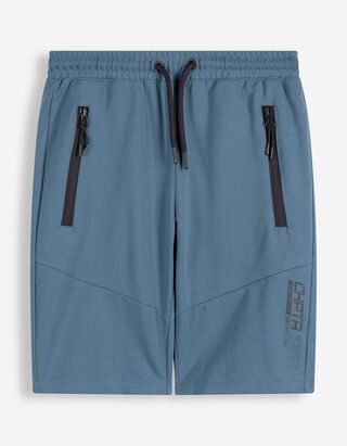 Bermuda  - Print - dunkelblau