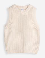 Pullunder - Strick - Off-White