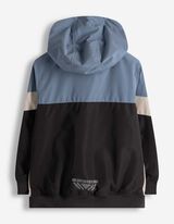 Blouson - Color-Blocking - blau
