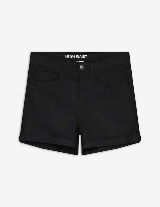 Shorts - Twill - schwarz