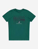 Majica kratkih rukava - Print s porukom - tamno zelena