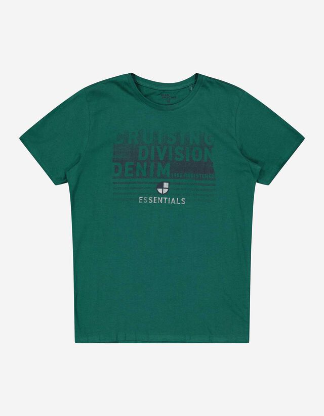 Majica kratkih rukava - Print s porukom - tamno zelena