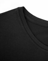 Tričko - Směs s viskózou - cerná