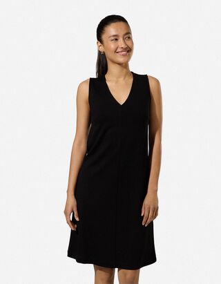 Kleid in A-Linie - A-Shape - Schwarz