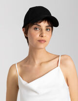 Baseballpet - Effen - zwart