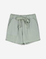 Short - Tencel - turkoois