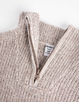 Troyer - Tricot cu nervuri - Bej