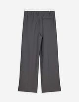 Broek - Dubbellaagse look - donkergrijs