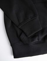 Felpa con cappuccio - Oversized Fit - nero