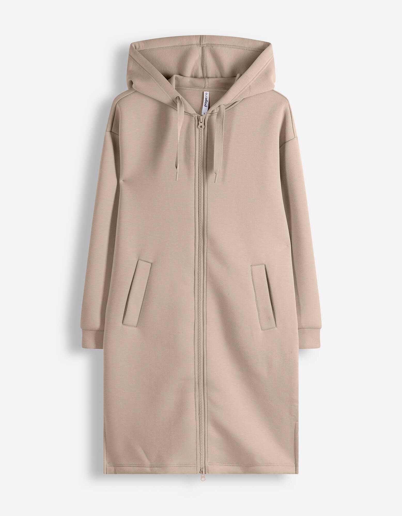 Sweatvest - Duiken - beige