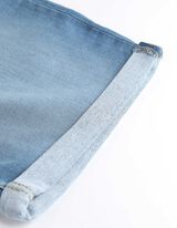 Džinsiniai &scaron;ortai - Užlenktas kra&scaron;tas - melynas