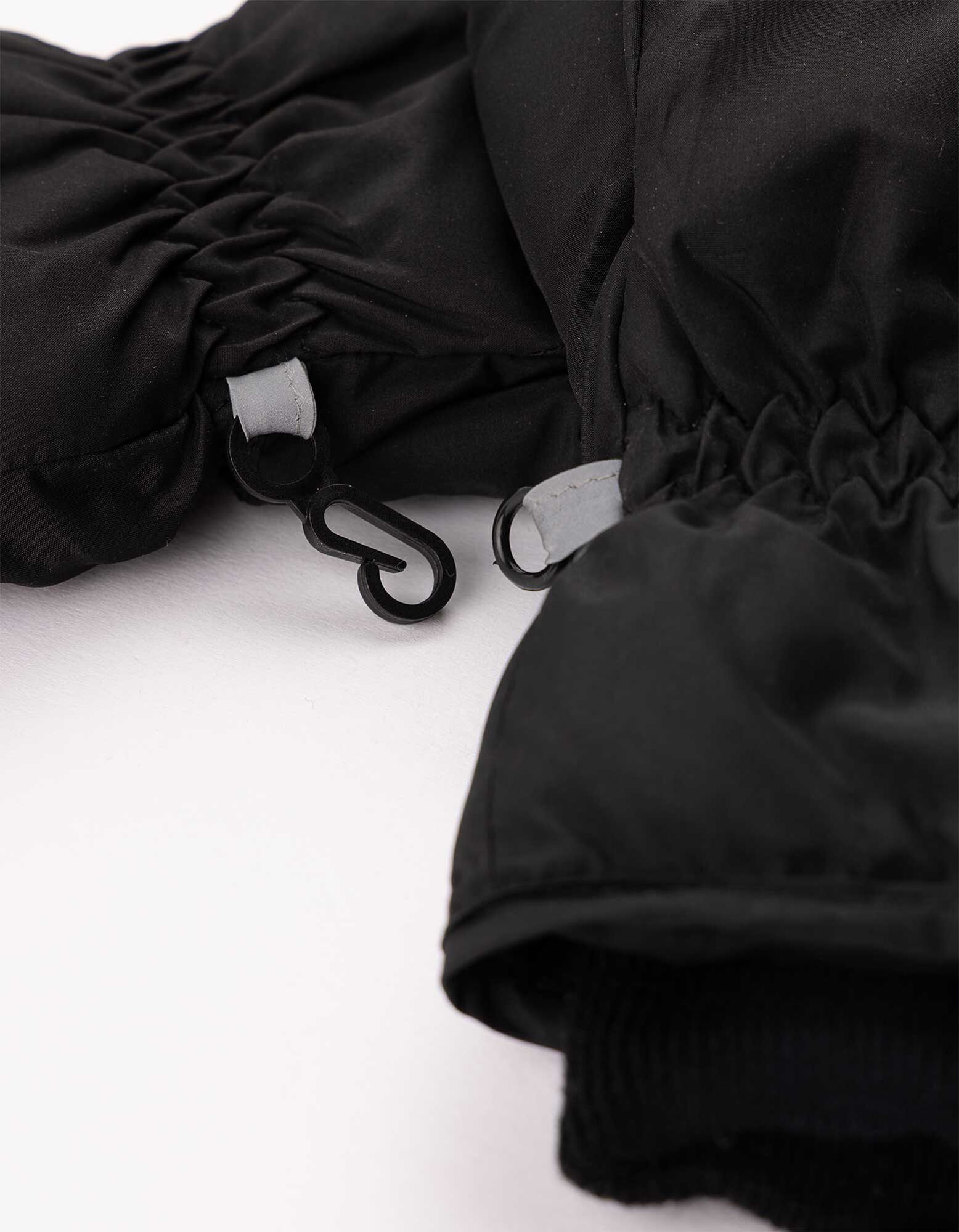 Gants de ski - Imprim&eacute; - noir