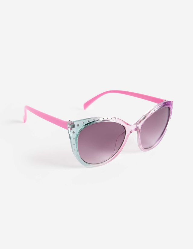 Zonnebril - cateye - roze