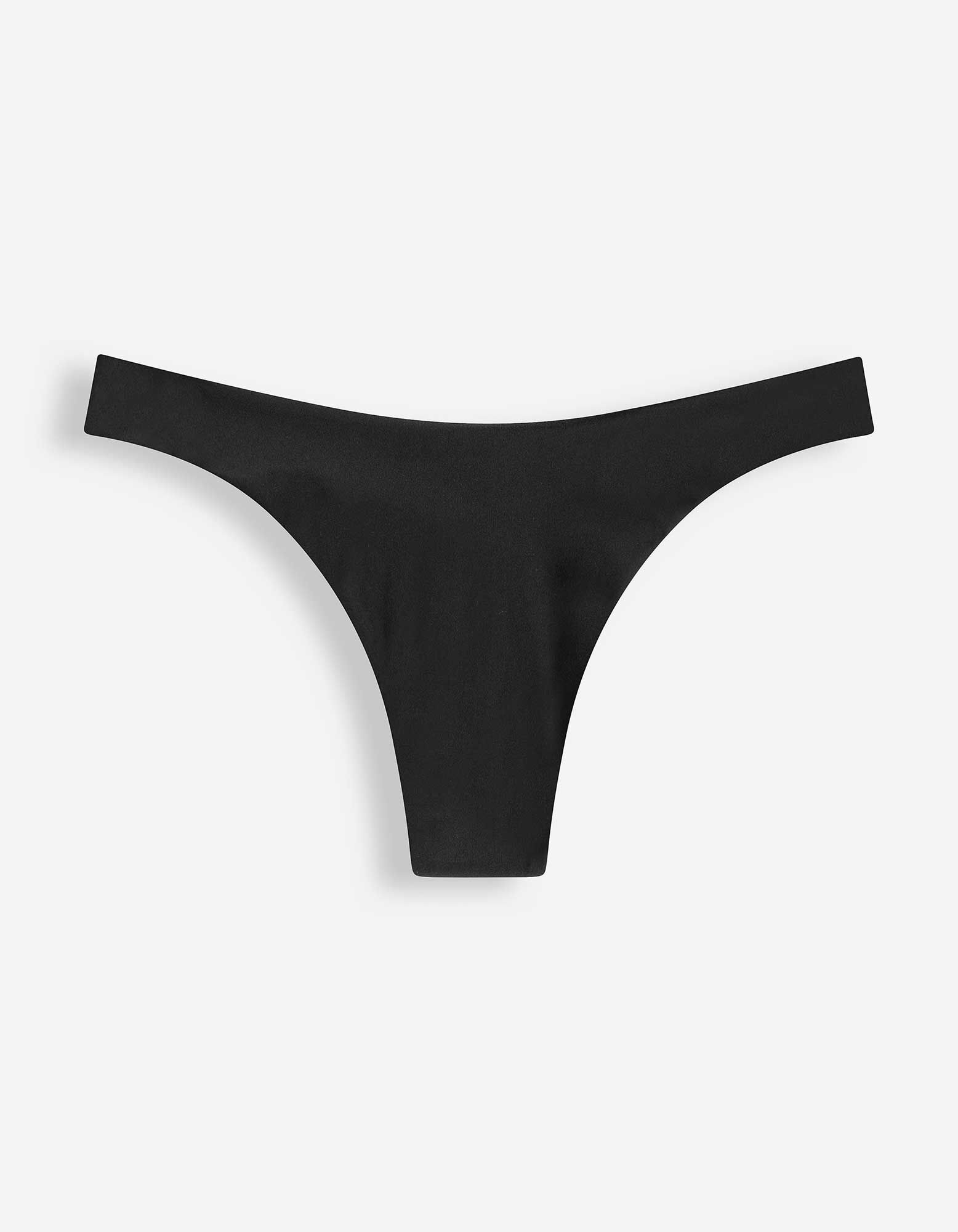 Bikinislip - einfarbig - Schwarz