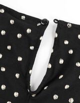 Top - Orlo compatto - nero