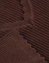 Abito - Misto viscosa - marrone scuro