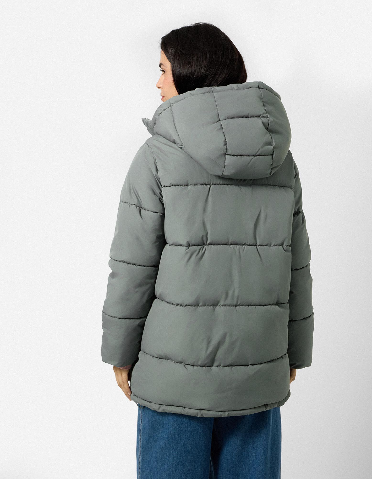 Veste d'ext&eacute;rieur &agrave; manches longues - M&eacute;lange de mat&eacute;riaux - khaki