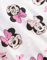 T-shirt - Myszka Minnie - bialy