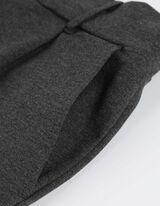 Nadrág - Normál derekú - sötétszürke