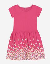 M&auml;dchen A-Linienkleid - Allover-Print