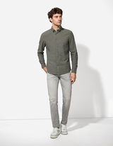 Farmernadr&aacute;g - Egyenes fazon - vilagos szurke