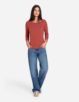 Hossz&uacute; ujj&uacute; felső - &Aacute;ll&iacute;that&oacute; ujjhossz - vilagos piros