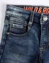 Jeans - Thermo-effect - donkerblauw