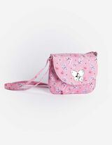 Sac bandoulière - Imprimé all-over - rose