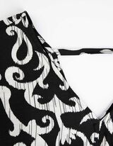 Maxišaty - LENZING™ ECOVERO™ - cierna