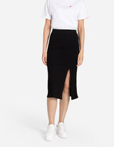 Midi krilo - Stranski razporek - crna