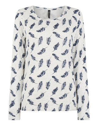 Damen Langarmshirt aus Baumwolle