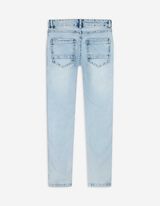 Traperice - Skinny Fit - svijetlo plava