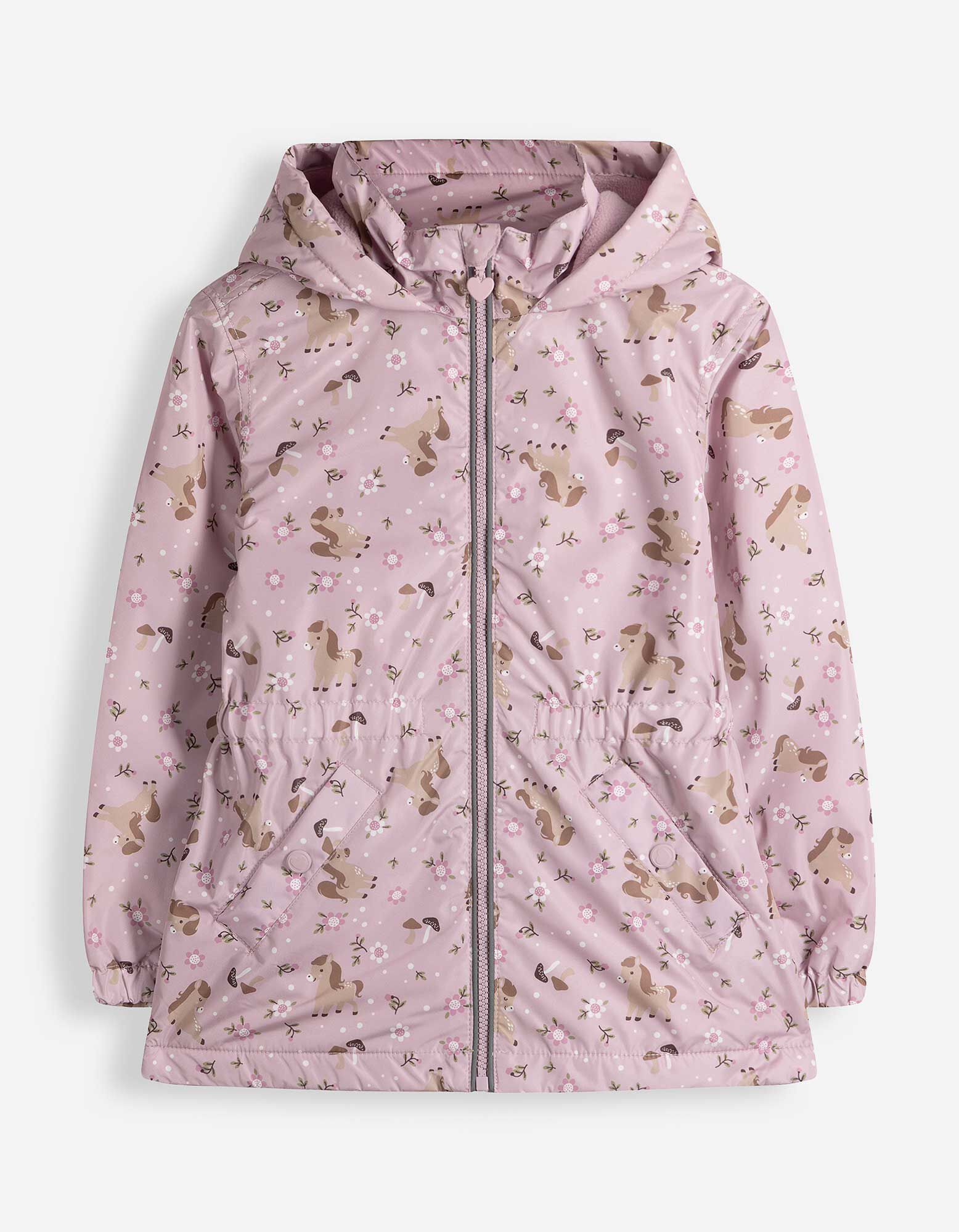 Jas - Print all-over - Lichtpaars