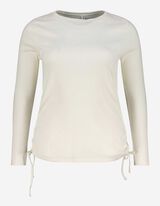 Damen Langarmshirt - Schnürung