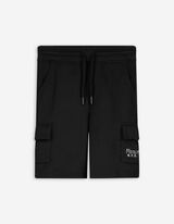 Short cargo - Unicolore - Noir